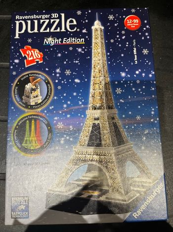 Puzzle 3D night édition neuf