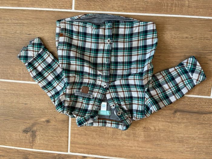 Chemise verte