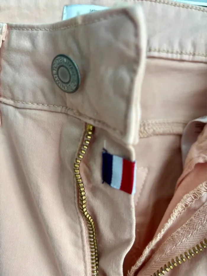 le temps des cerises jean rose skinny taille 27 regarder toutes les photos et mesures - photo numéro 8