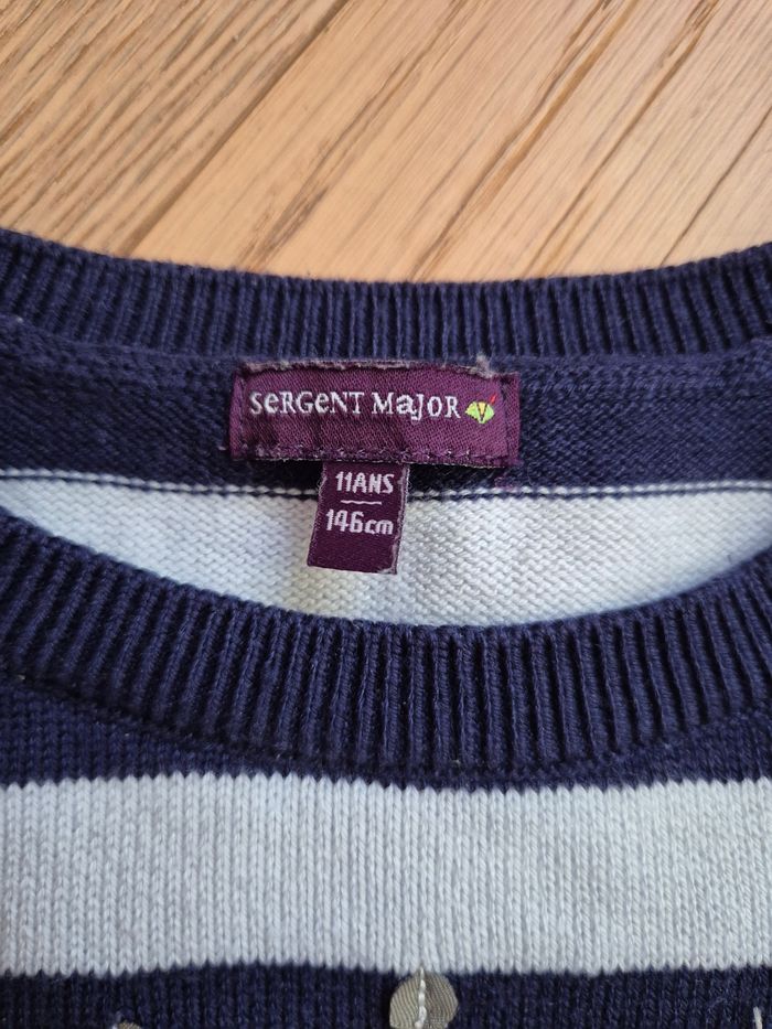 Pull marinière Sergent Major 11 ans - photo numéro 3