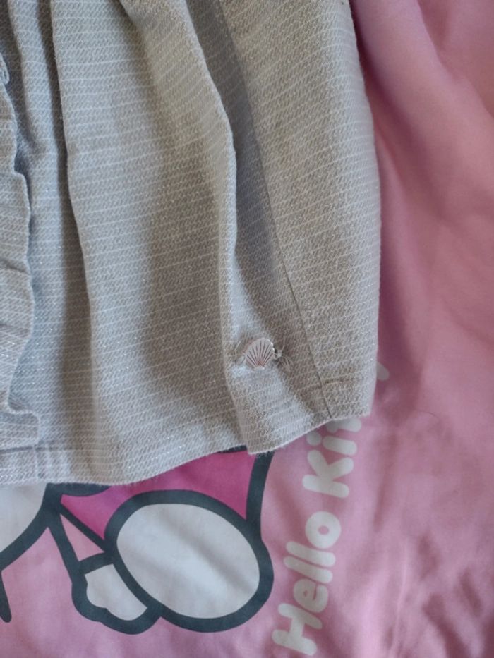 Jupe grise d'hiver avec bretelles Sergent major - photo numéro 2