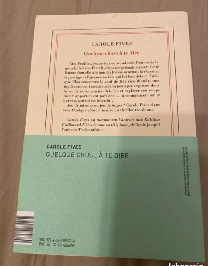 Quelque chose à te dire - photo numéro 3