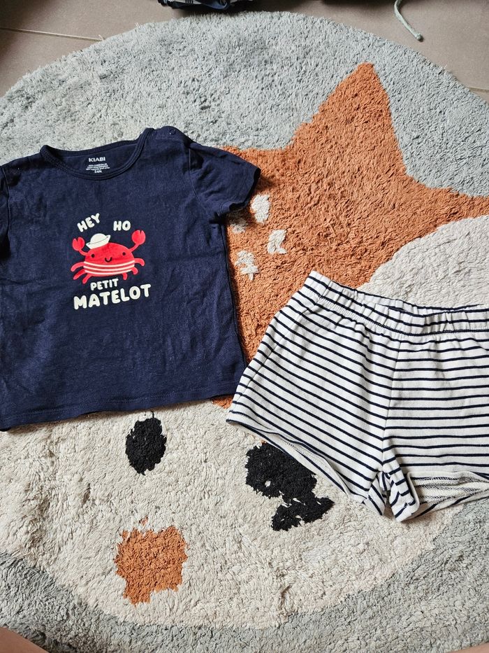 Ensemble crabe - 24 mois