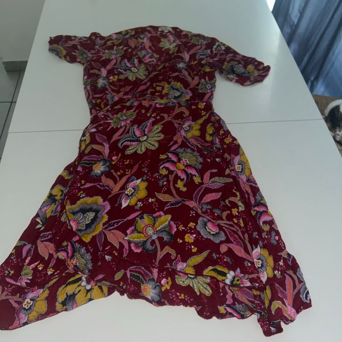 Robe porte feuille femme