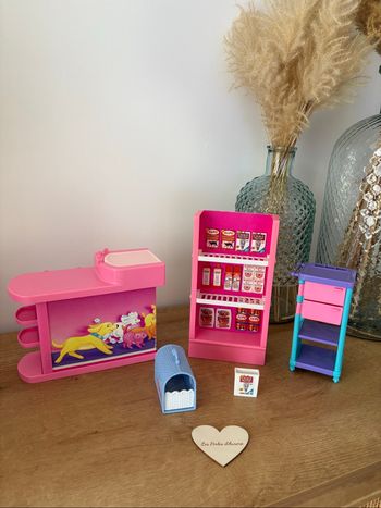 Accessoires vintage toilettage Pet parlor Barbie