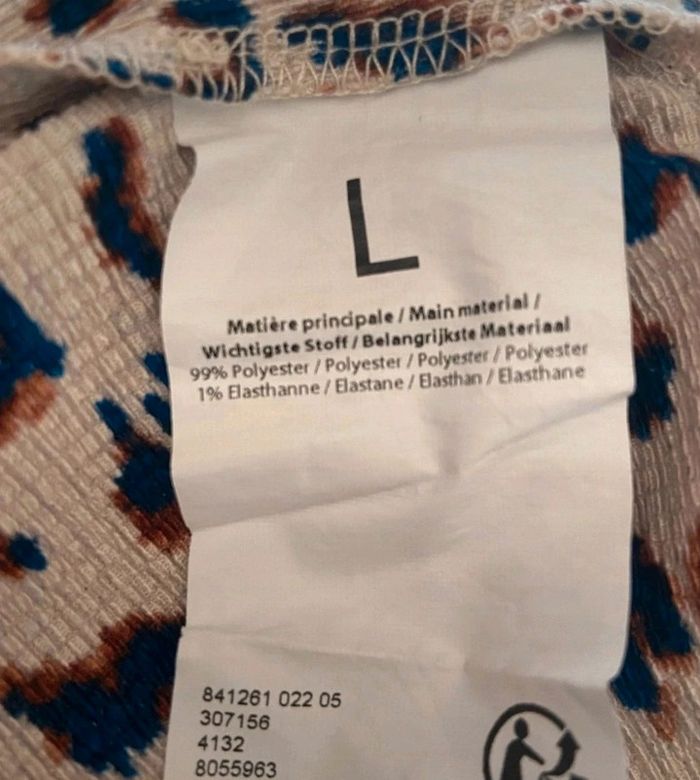 Tee shirt imprimé col V T L Grain de Malice - photo numéro 8