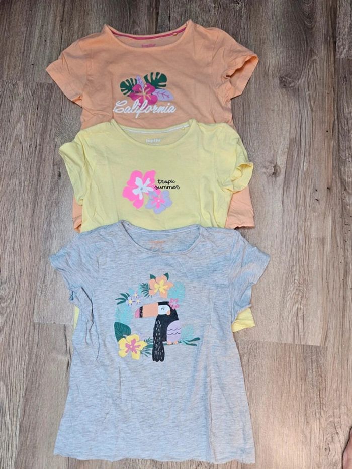 Tee-shirts Lupilu Taille 6/8 ans 👕