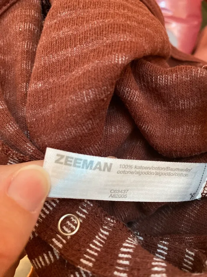 Pyjama sans pied Zeeman - photo numéro 2