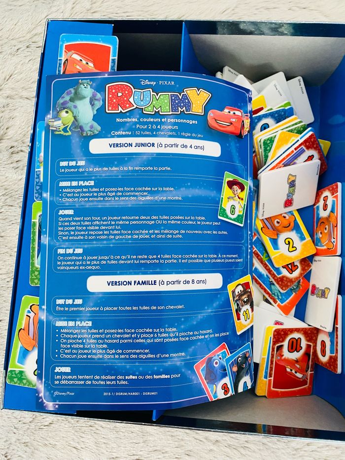 Jeu de société Rummy Disney - photo numéro 4
