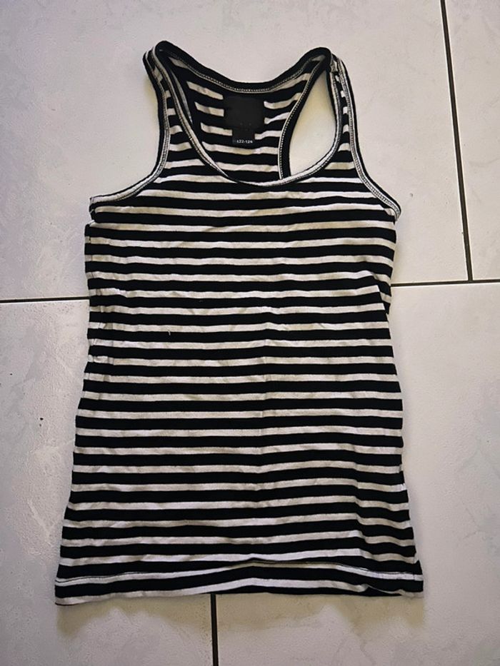 Débardeur à rayures été