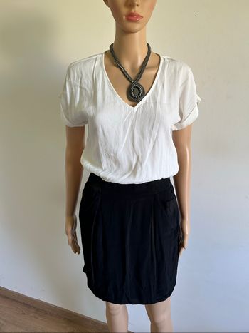 Robe noire et blanche neuve Naf Naf taille 36 (valeur 50€)