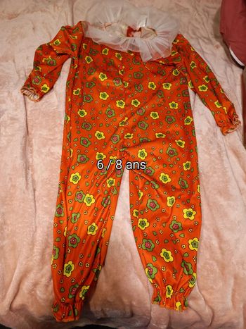 Costume clown 6/8 ans