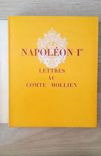 Napoléon 1er lettres au comte mollien ministre du trésor public