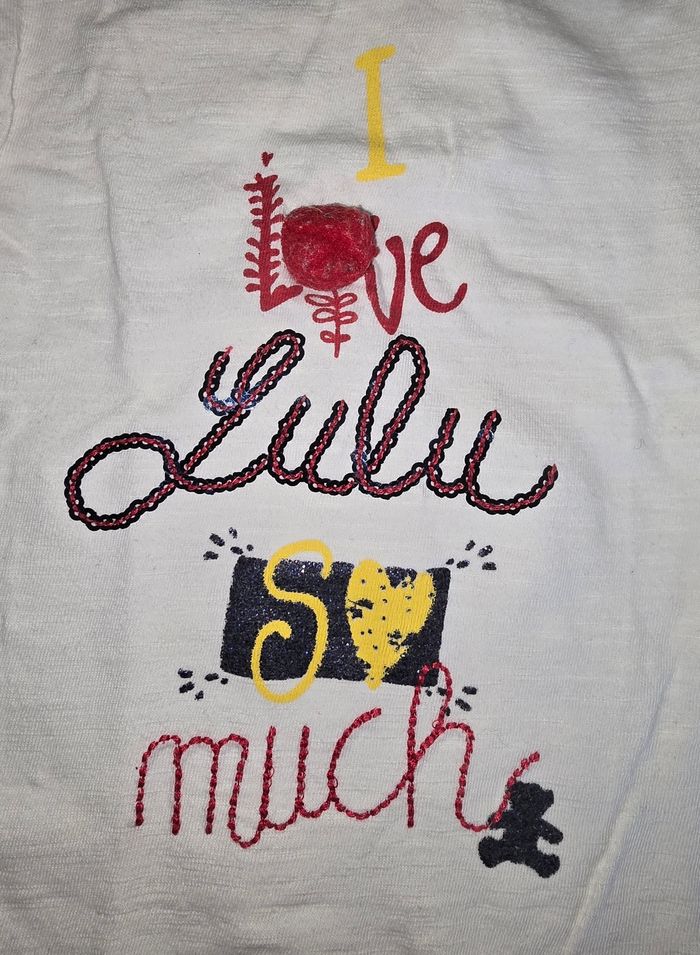 Tee shirt Lulu Cadtagnette - photo numéro 2