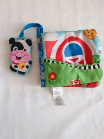 Livre en mousse animaux de la ferme Fisher price