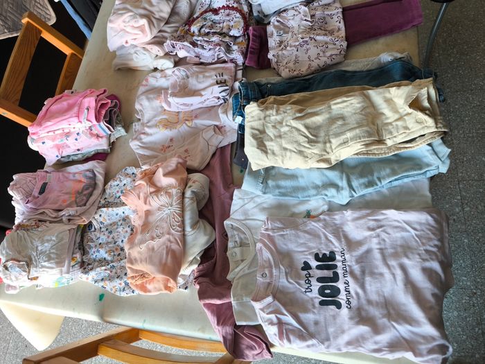 Lot vêtements fille 18 mois été hiver