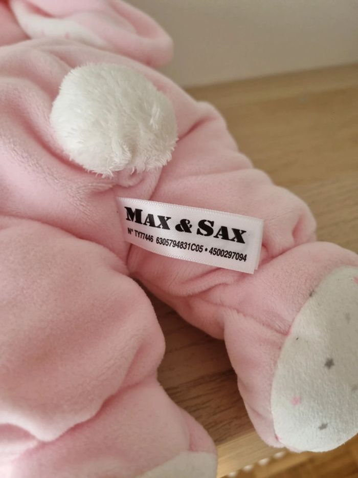 Peluche lapin 🐰 Max & Sax Neuf - photo numéro 3