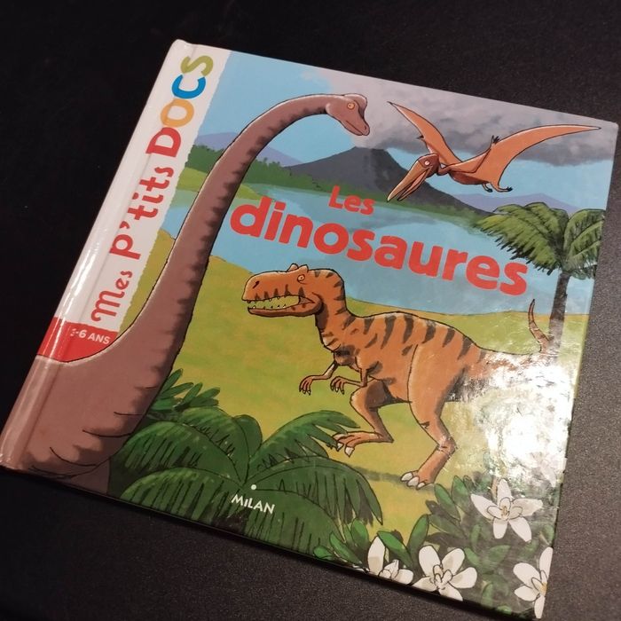 Livre enfant mes p'tits docs Les dinosaures