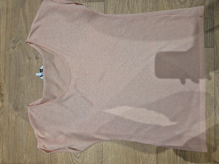 T-shirt rose irisé #newlook L - photo numéro 7