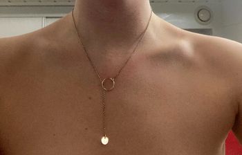 Collier en argent neuf