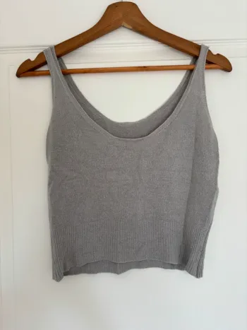 Top gris taille unique
