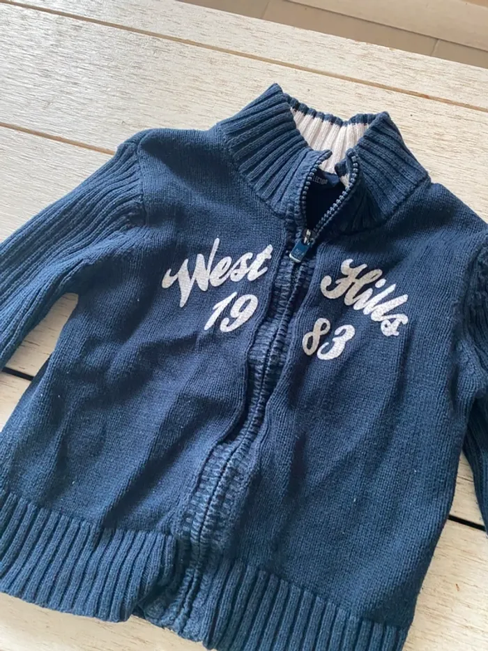 Ensemble Bebe garçon 3 ans pantalon jean , polo et gilet - photo numéro 10