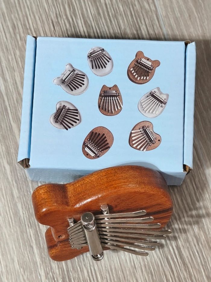 Jeu Kalimba en bois 8 touches - photo numéro 7