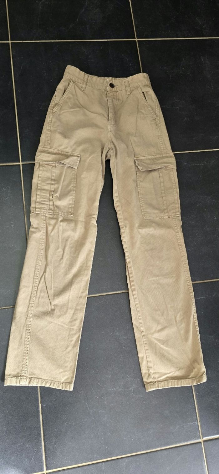 Jean beige stradivarius  taille 34 tbe