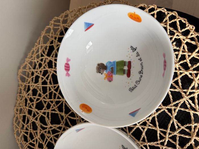 Guy Degrenne Petit Ours Brun bol porcelaine - photo numéro 3