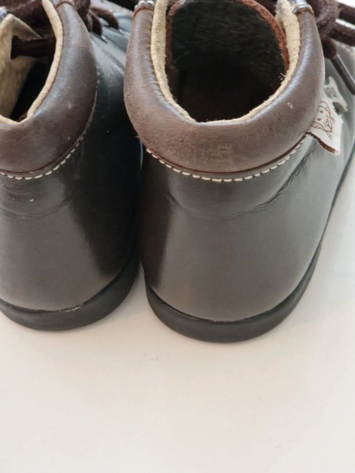 Chaussures montantes cuir bébé garçon P.19 - photo numéro 4