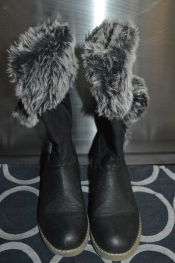 Bottines noire fourrure hiver Pointure 36