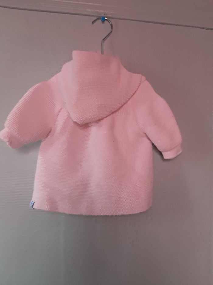 Gilet à capuche bébé - photo numéro 2