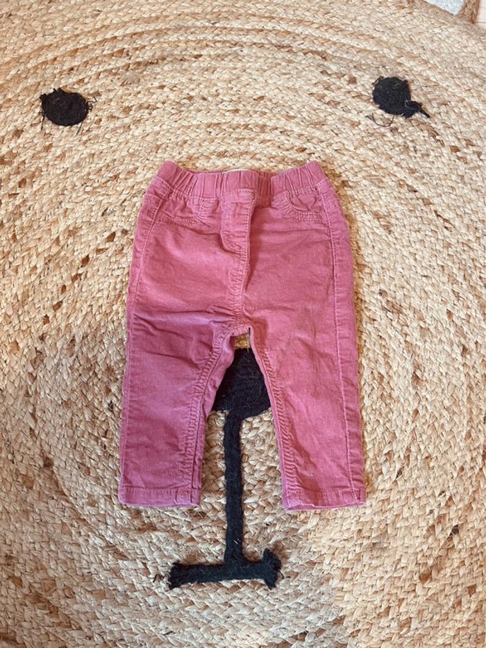 Pantalon velours 6M