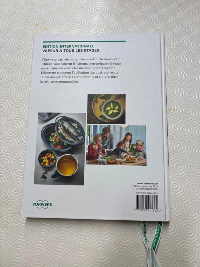 Livre Thermomix vapeur à tous les étages - photo numéro 2
