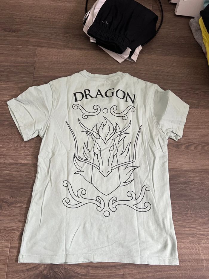 T Shirt Celio Saint Seiya Dragon - photo numéro 3