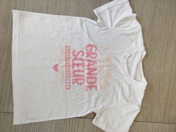 Joli haut annonce grossesse taille 4 ans