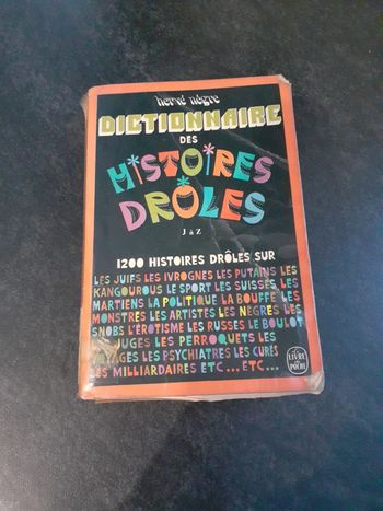 Livre Dictionnaire des histoires drôles