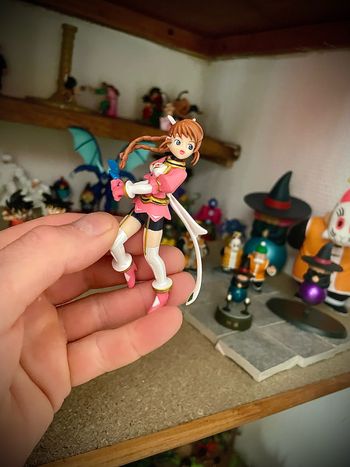 Figurine gashapon fille manga