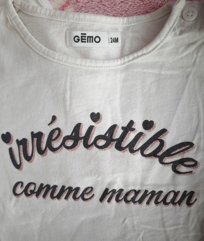 2 tee-shirts 24 mois - photo numéro 2