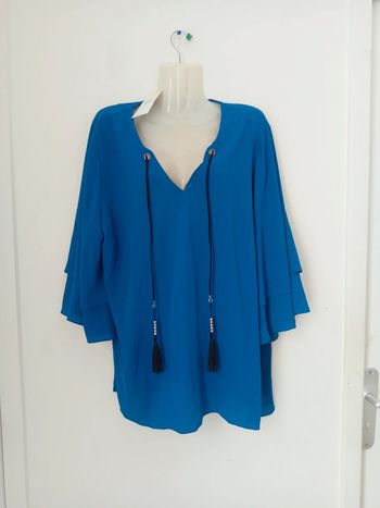 Blouse légère manches large 3/4 femme c