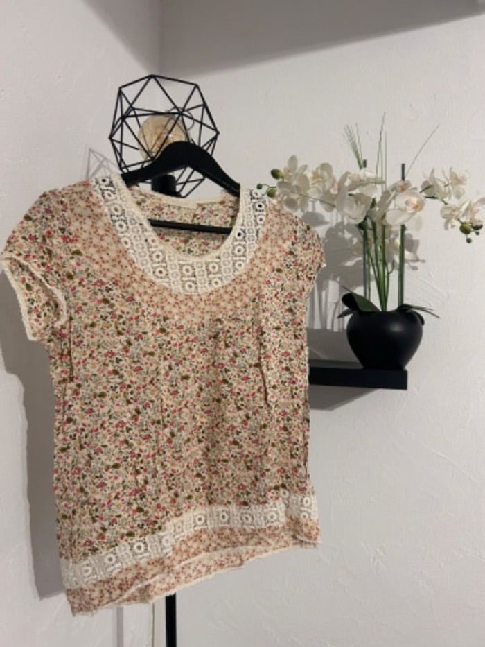 T-Shirt fleur