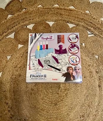 Jeu créatif Mon atelier transfert La reine des neiges