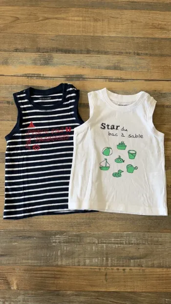 T-shirt sans manches