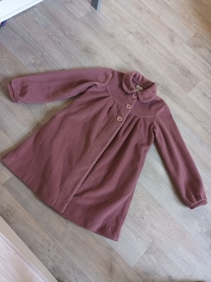 Robe de chambre  8 ans Cyrillus  bois de rose hiver fille chaude douce presque neuf