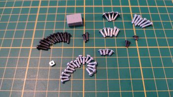 Kit visserie + supports pièce détachée console de jeux Nintendo Wii RVL-001 EUR #D58