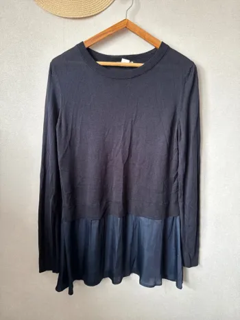 Pull chemise fin taille M