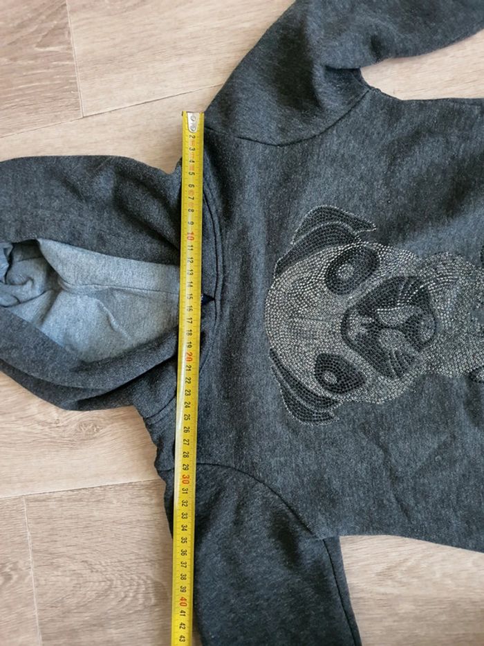 Sweat à strass taille 6 ans - photo numéro 7