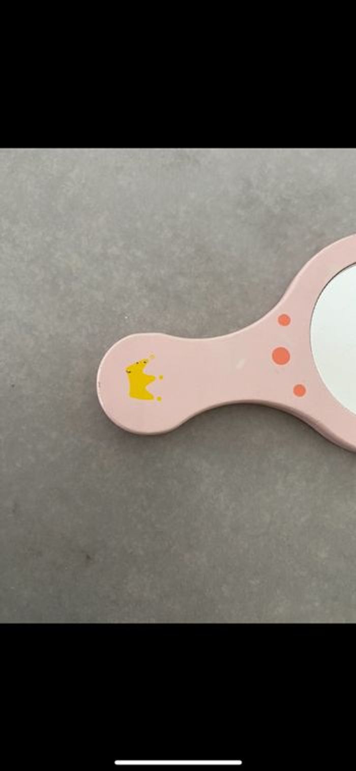 Petit miroir en bois - photo numéro 3