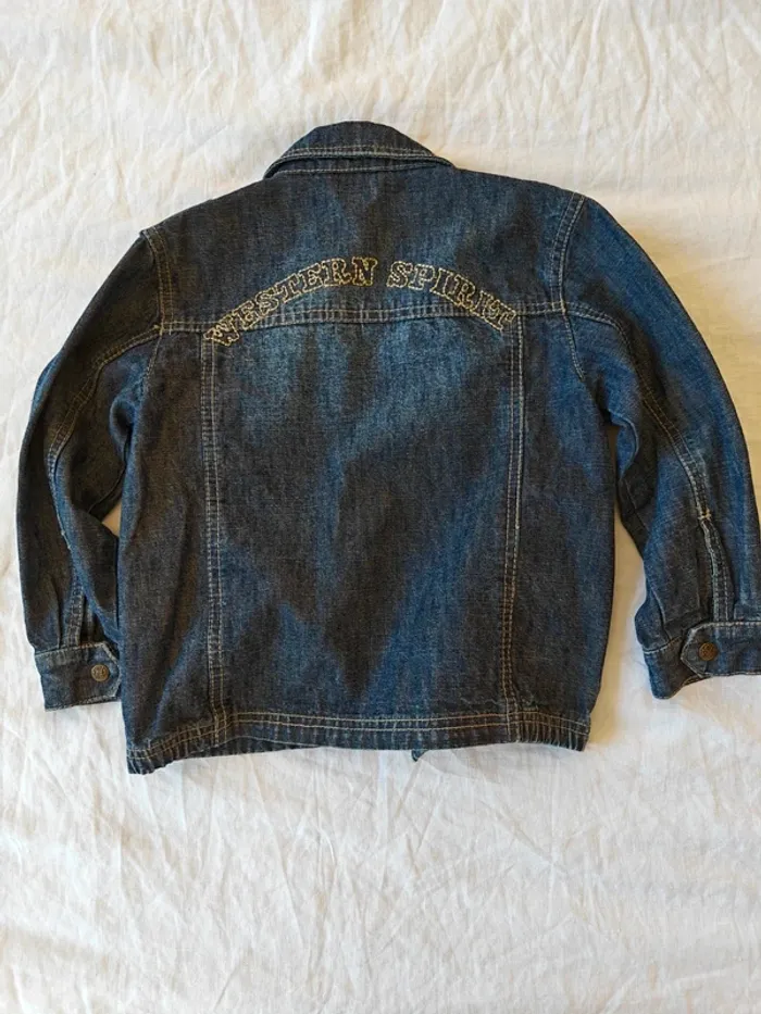 Veste en jean enfant unisexe - photo numéro 3