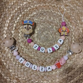 Attache tétine et attache doudou